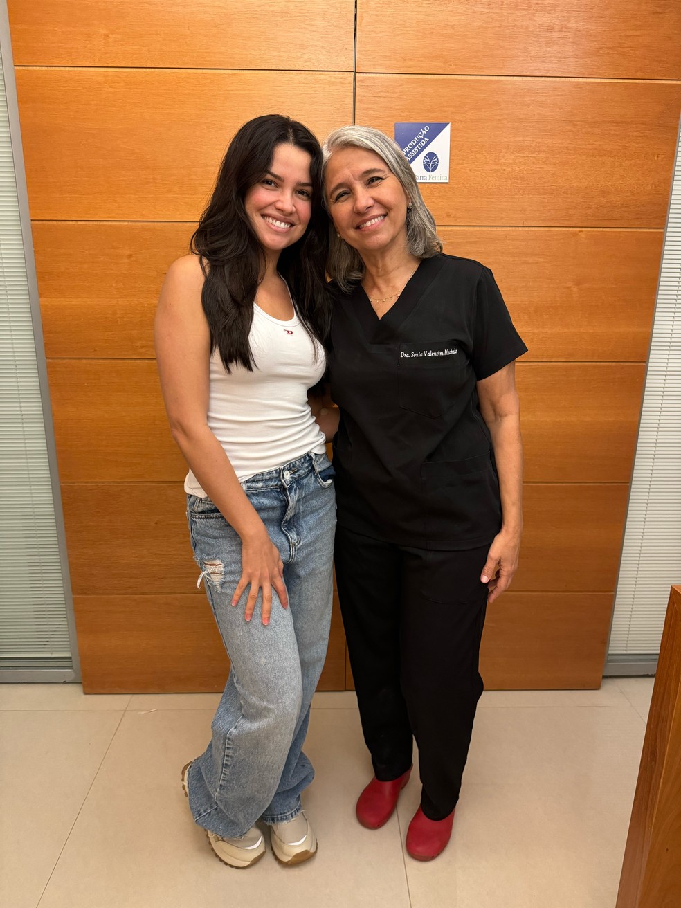 Juliette e Sônia Valentim Machado — Foto: Arquivo pessoal