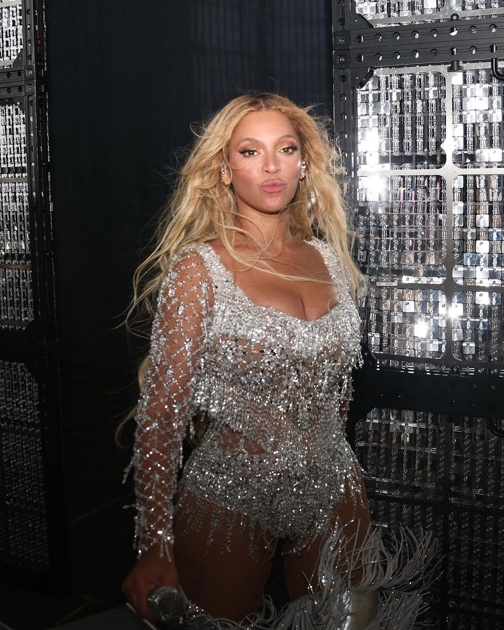 Beyoncé veste marca brasileira em parada da Renaissance World Tour — Foto: Reprodução/Instagram