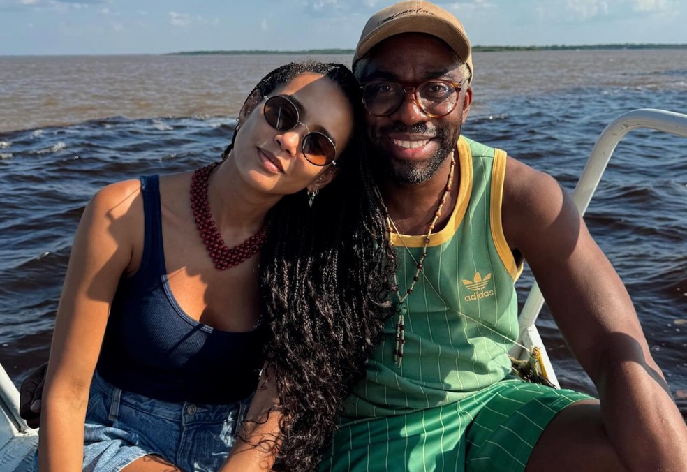 Lázaro Ramos e Taís Araujo — Foto: Reprodução/Instagram