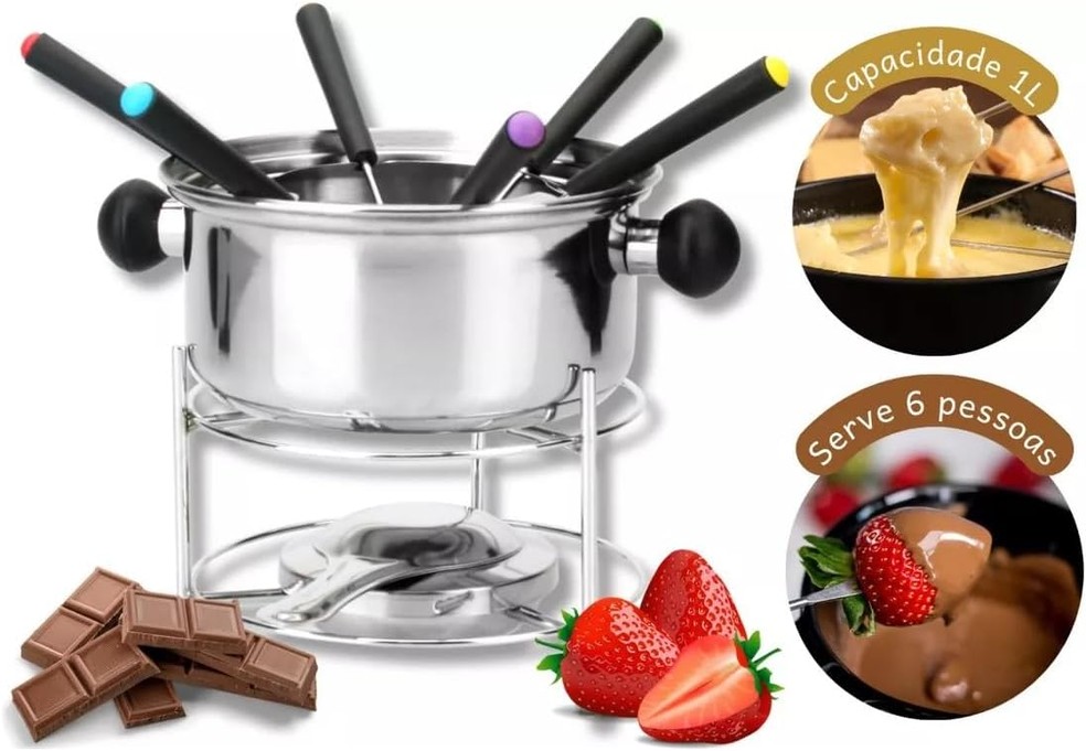 Kit fondue — Foto: Divulgação