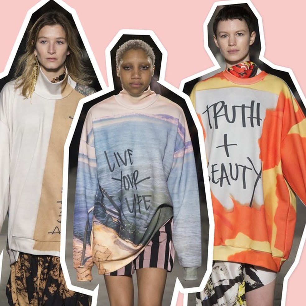 Marques Almeida inverno 2019 (Foto: Imaxtree) — Foto: Glamour
