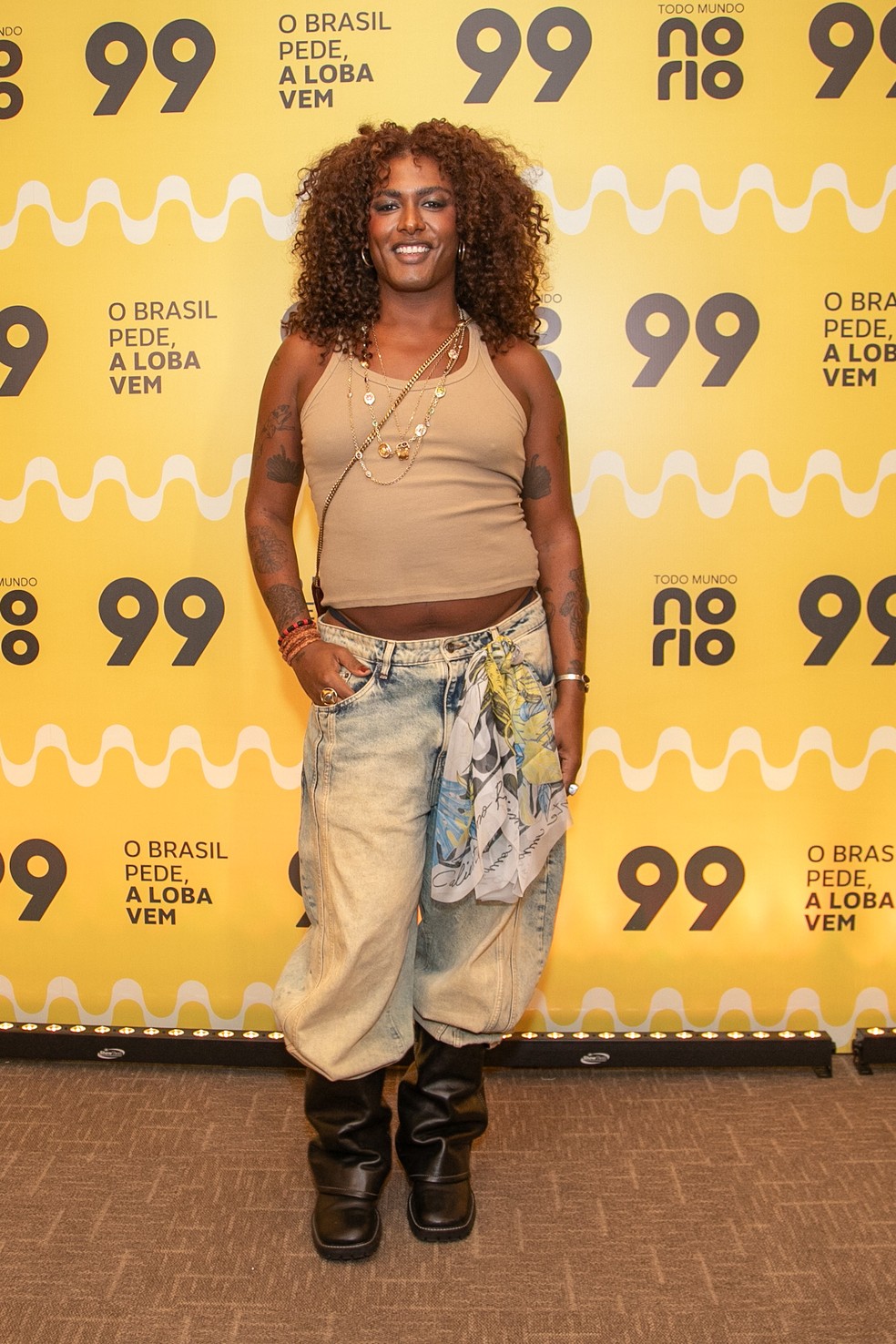Liniker — Foto: Tiago Mattos/AGNews
