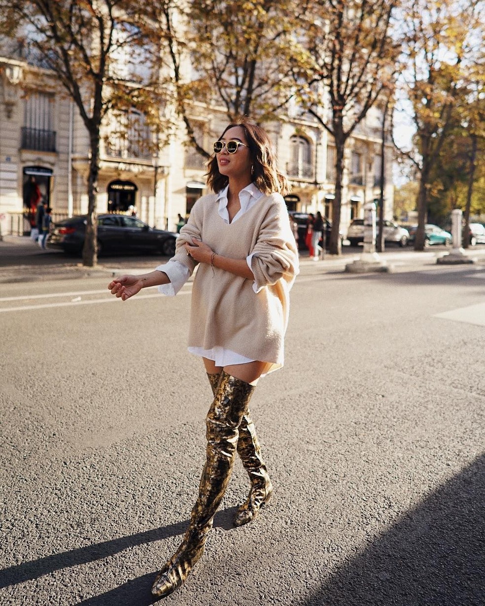 Simplesmente apaixonadas por este look! (Foto: Reprodução Instagram) — Foto: Glamour