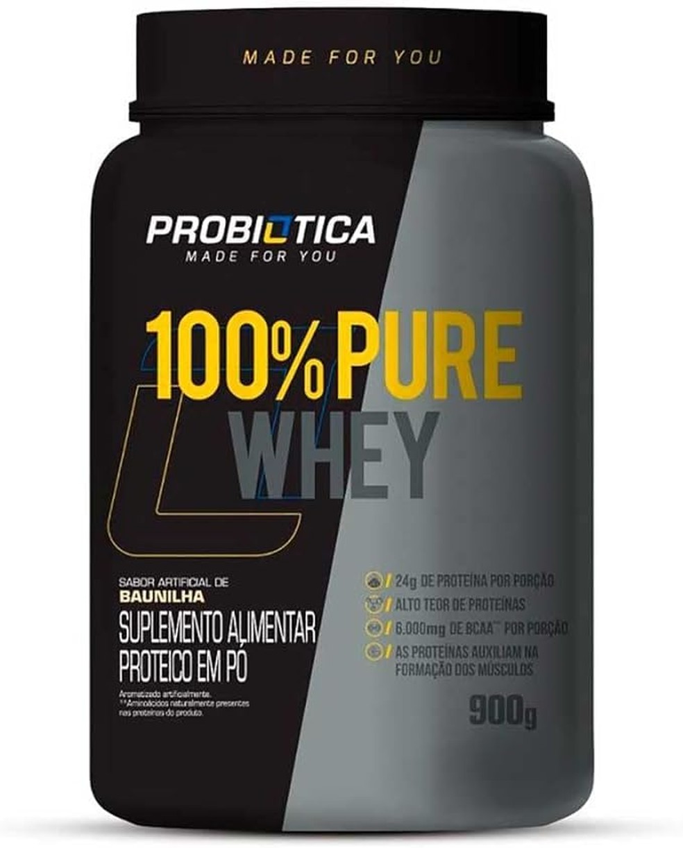 Whey Probiótica — Foto: Reprodução