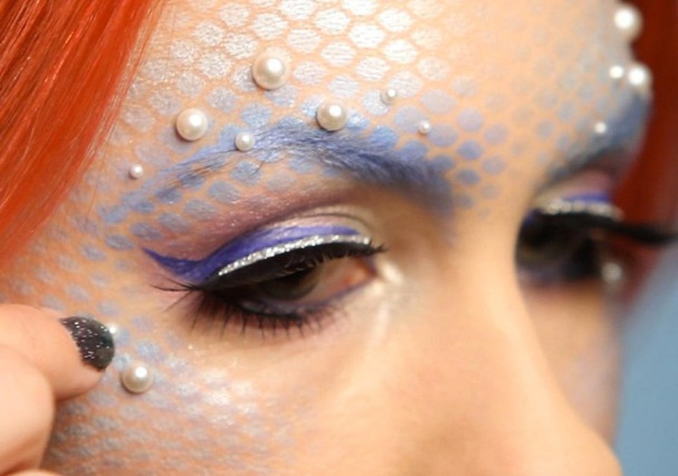 Maquiagem de sereia: só vai dar você no Carnaval (Foto: Divulgação) — Foto: Glamour