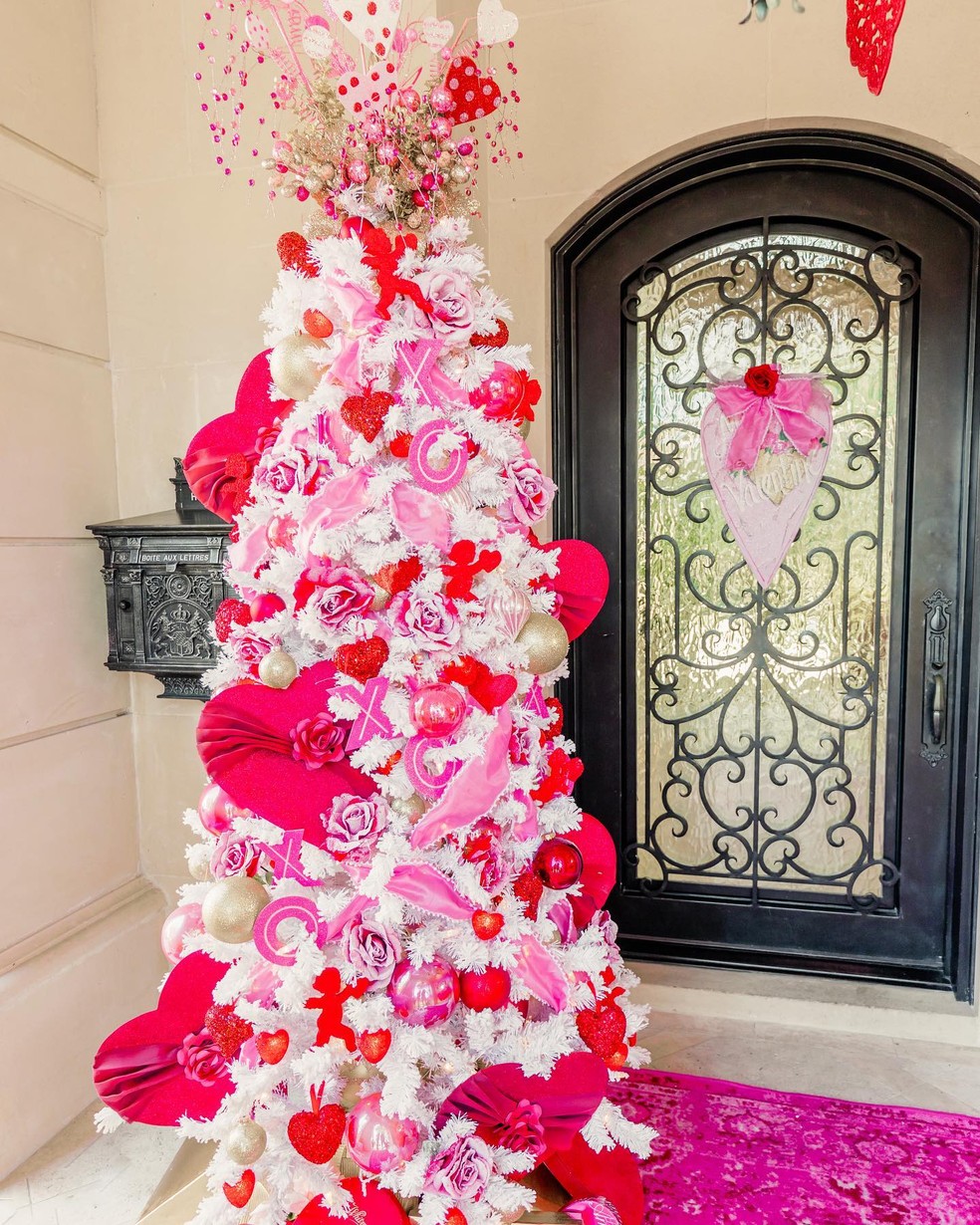Valentine's Day: árvore decorada vira tendência nos Estados Unidos