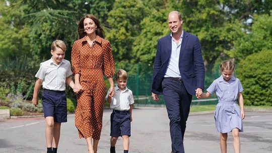Por que o Príncipe William pediu para  a equipe Real não usar terno perto de George, Charlotte e Louis?