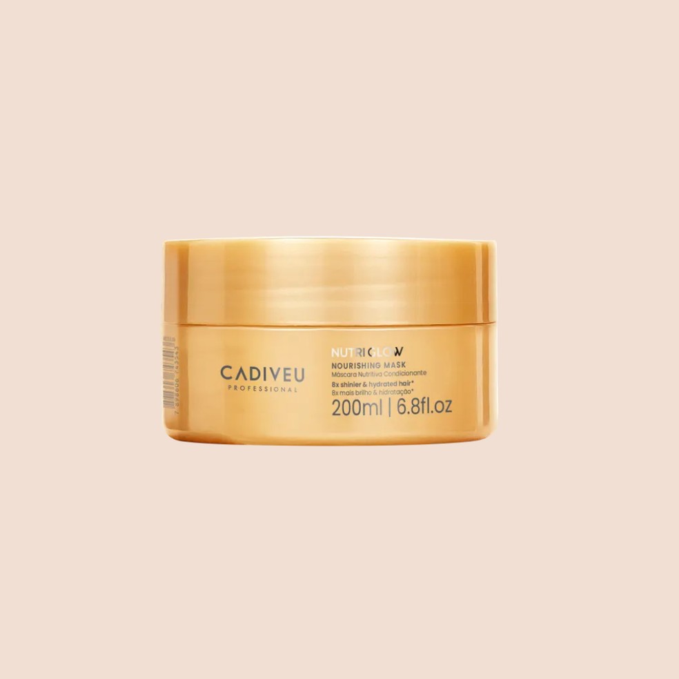 Máscara Capilar Nutri Glow, da Cadiveu Professional - R$ 80,90 — Foto: Divulgação
