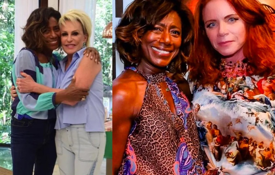 Glória Maria é homenageada por nomes famosos