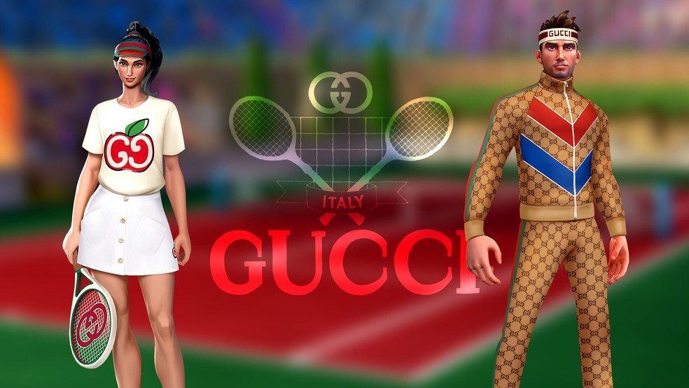Gucci x Tennis Clash (Foto: Divulgação) — Foto: Glamour