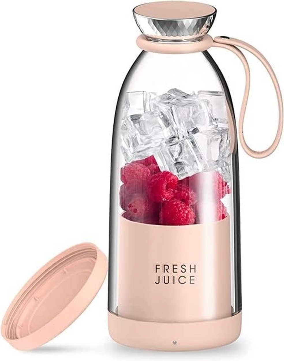 Mini Liquidificador Elétrico Portátil Fresh Juice — Foto: Reprodução