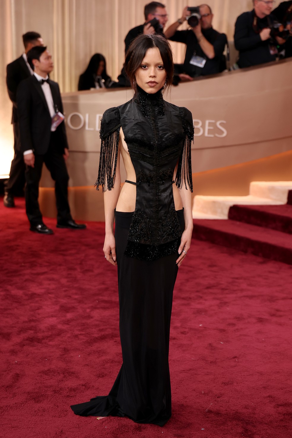 10 looks all black deslumbrantes do tapete vermelho do Globo de Ouro — Foto: Getty Images