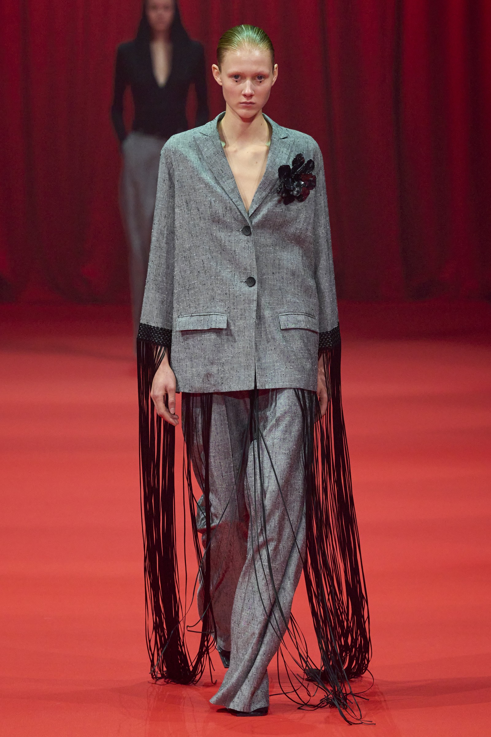 Londres Fashion Week - Huishan Zhang primavera/verão 2024 — Foto: Launchmetrics Spotlight