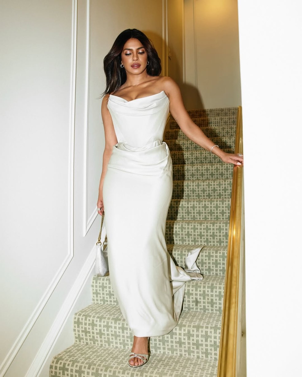 Priyanka Chopra e Nick Jonas — Foto: Reprodução/Instagram