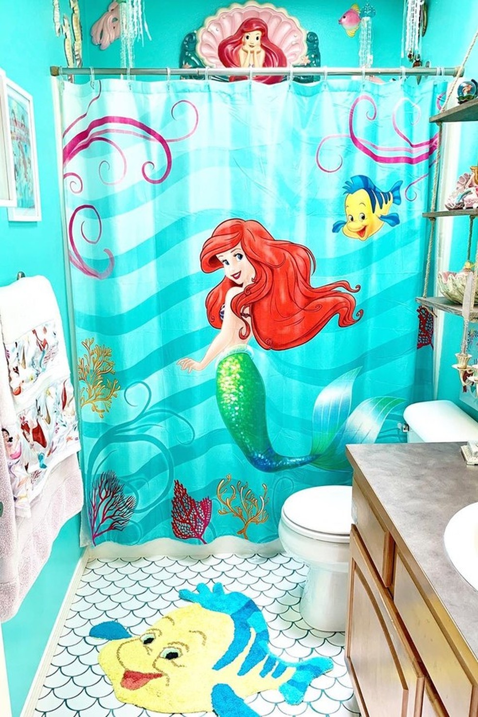 OMG! Cada cômodo desta casa é inspirado em um filme da Disney (Foto: Reprodução/Instagram) — Foto: Glamour