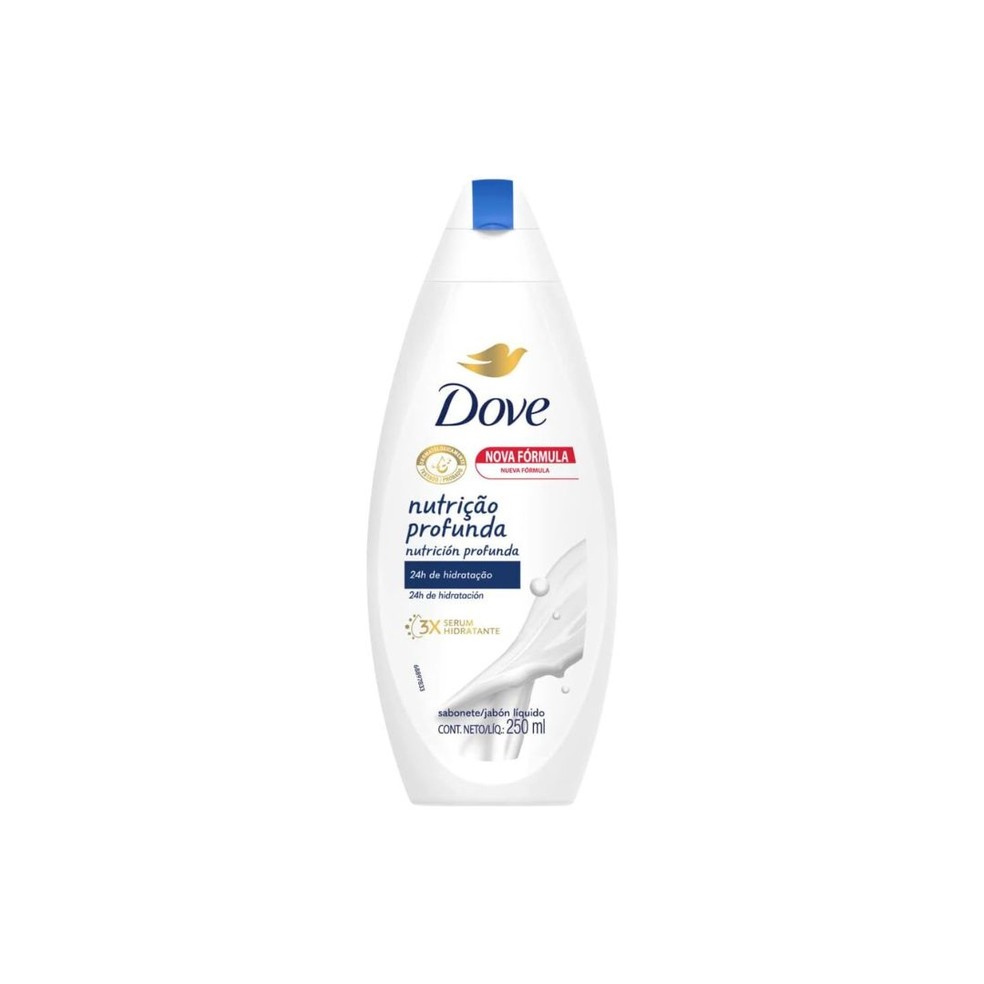 Dove Sabonete Líquido Nutrição Profunda — Foto: Reprodução