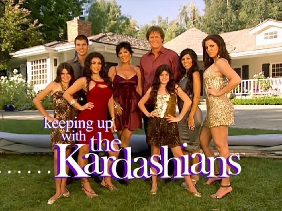 Pôster da primeira temporada de KUWTK (Foto: Reprodução) — Foto: Glamour