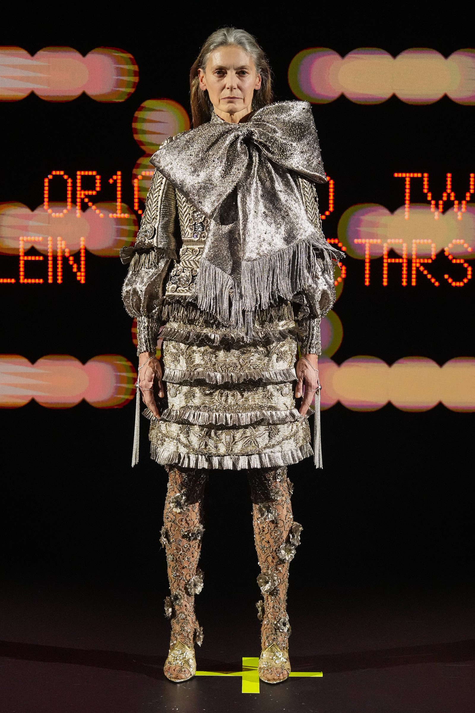 Valentino alta-costura primavera/verão 2025 — Foto: Launchmetrics Spotlight