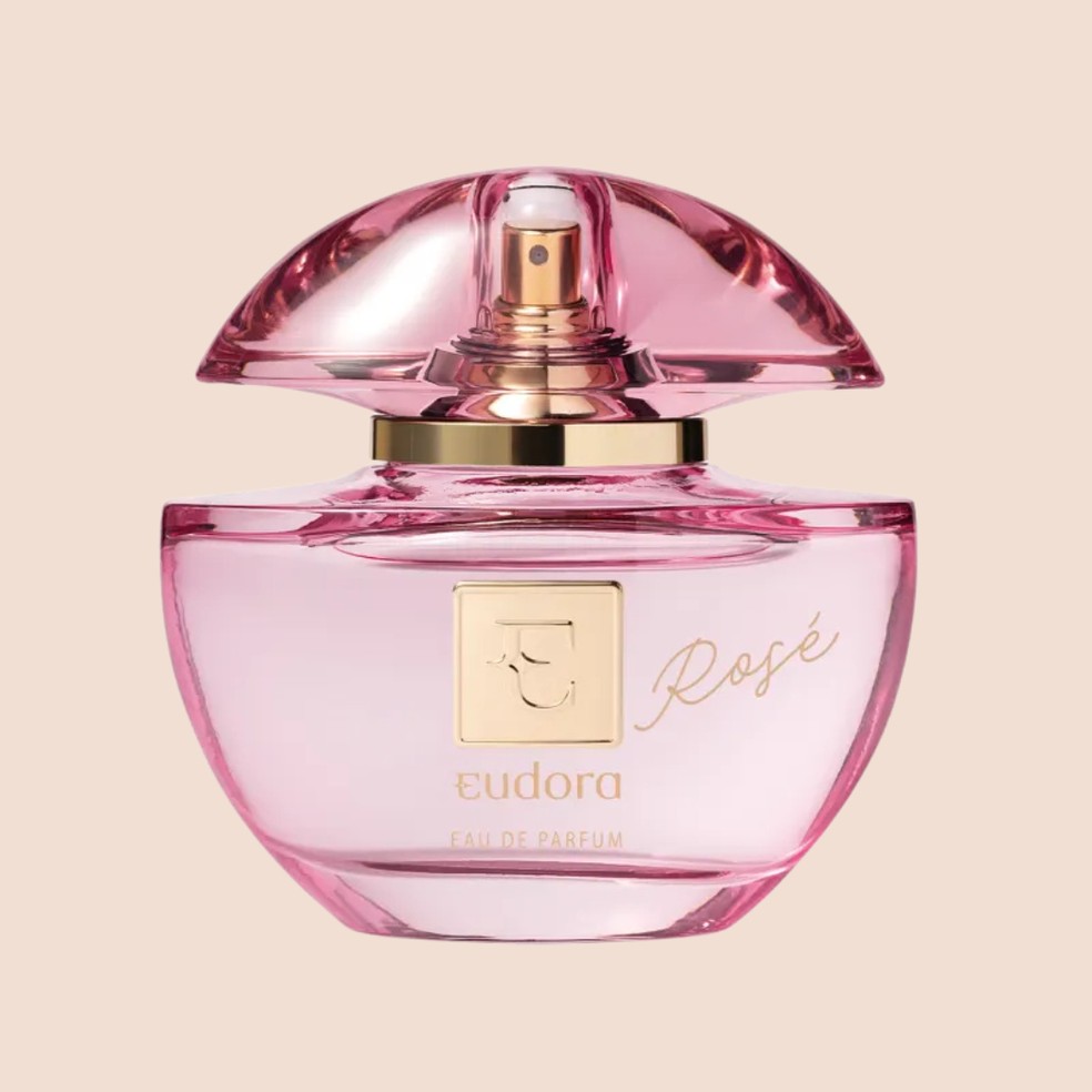 Rosé Eau de Parfum, Eudora (R$ 234,90) — Foto: Divulgação