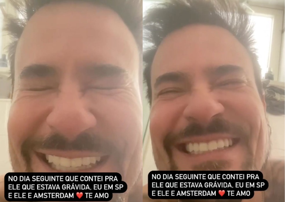 Paulinho chora em vídeo — Foto: Reprodução/Instagram