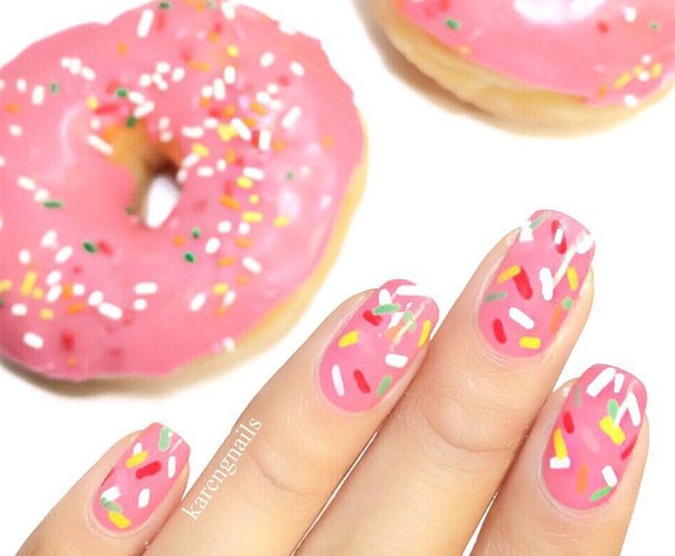 Unhas decoradas (Foto: Instagram/Reprodução) — Foto: Glamour