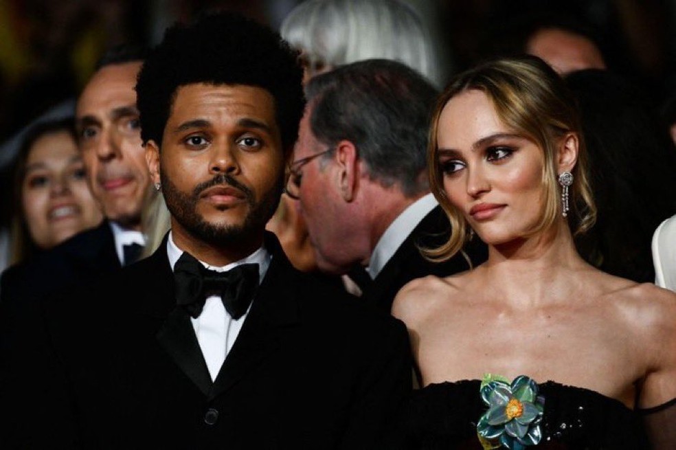 “The Weeknd” e Lily-Rose Depp  — Foto: Getty Images