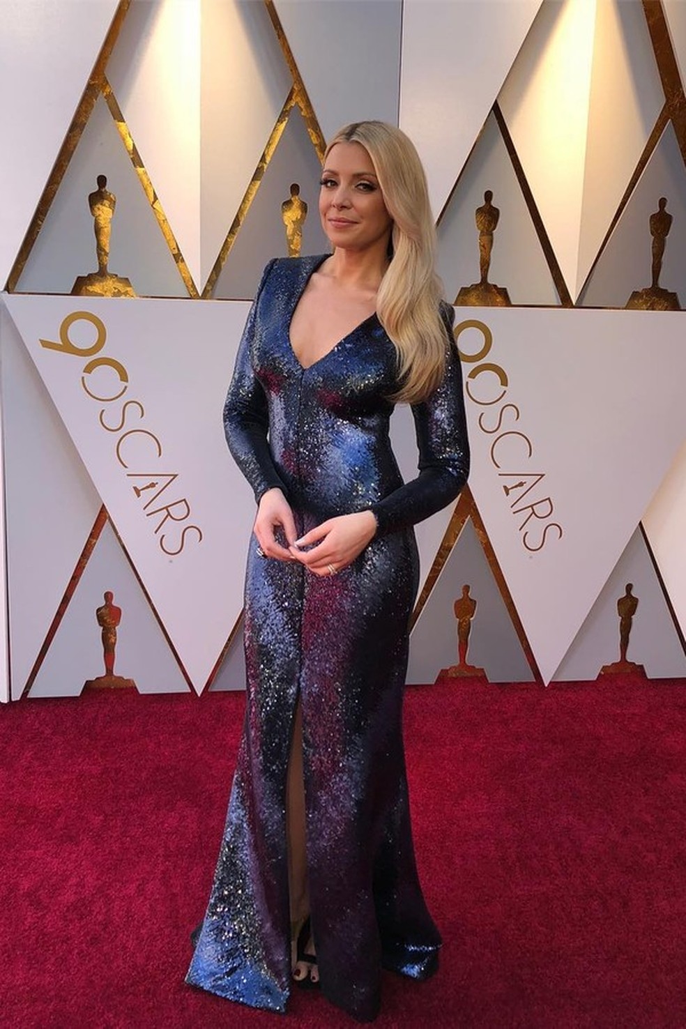 Danielle Graham usa vestido Rubin Singer (Foto: Instagram/Reprodução) — Foto: Glamour