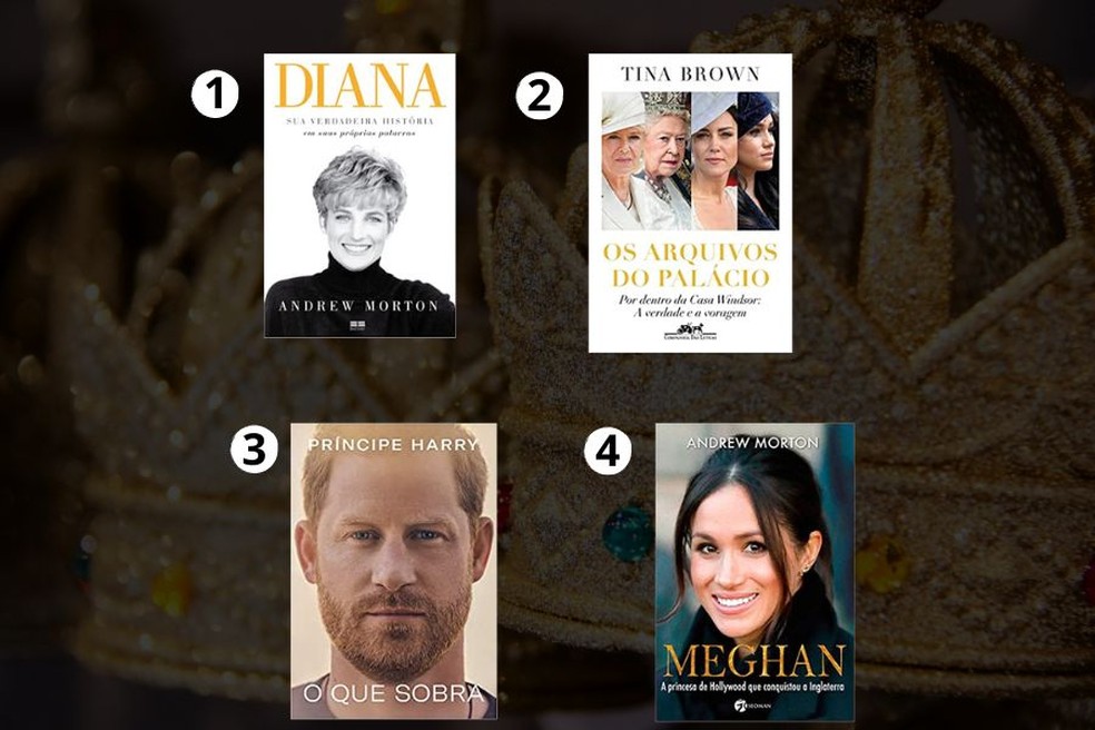 Livros para entender a Família Real — Foto: Reprodução/Instagram