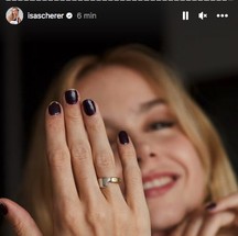 Isa Scherer é pedida em casamento por Rodrigo Calazans — Foto: Instagram