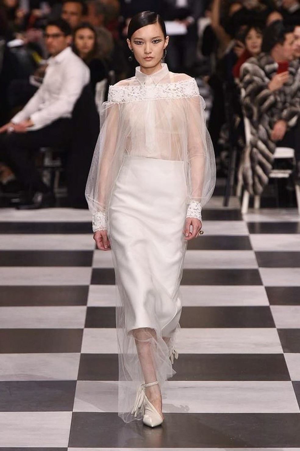 Dior alta costura verão 2018 (Foto: Reprodução) — Foto: Glamour