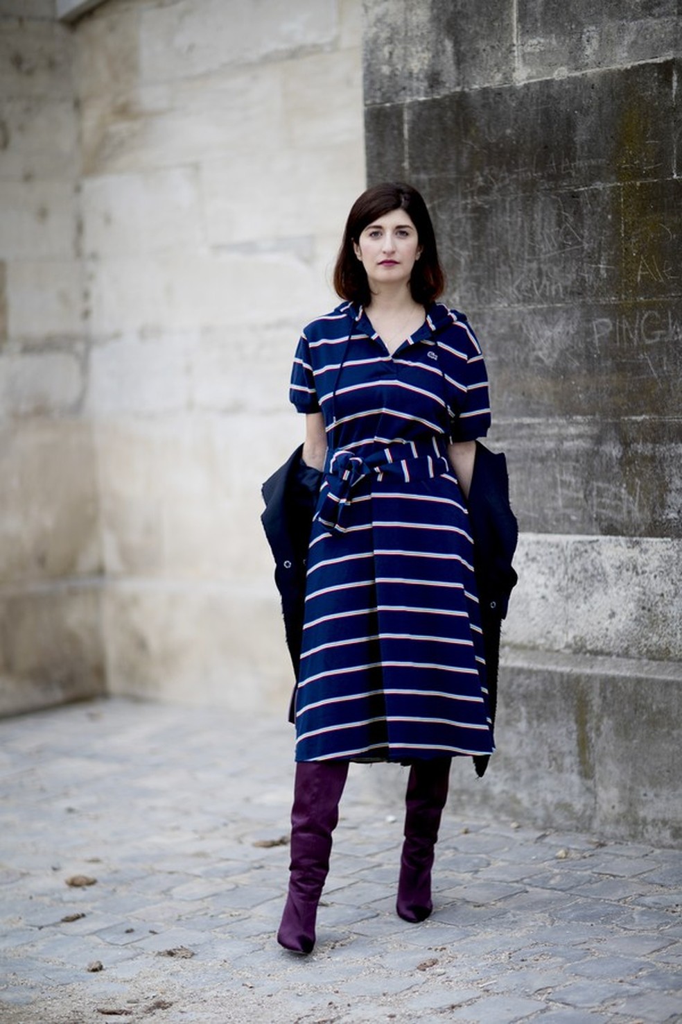 Alguma dúvida de que o roxo é o novo preto? (Foto: Imaxtree) — Foto: Glamour