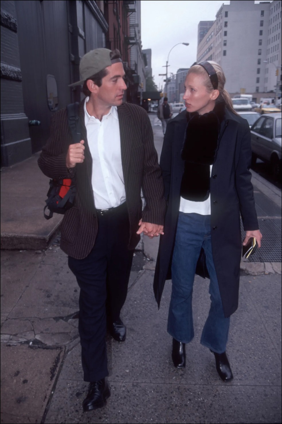 JFK Jr. e Carolyn Bessette-Kennedy — Foto: Getty Images