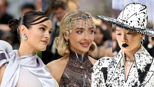 Met Gala 2026: as melhores maquiagens e penteados do tapete vermelho
