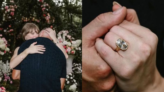 O significado por trás do raro diamante escolhido por Travis Kelce para Taylor Swift