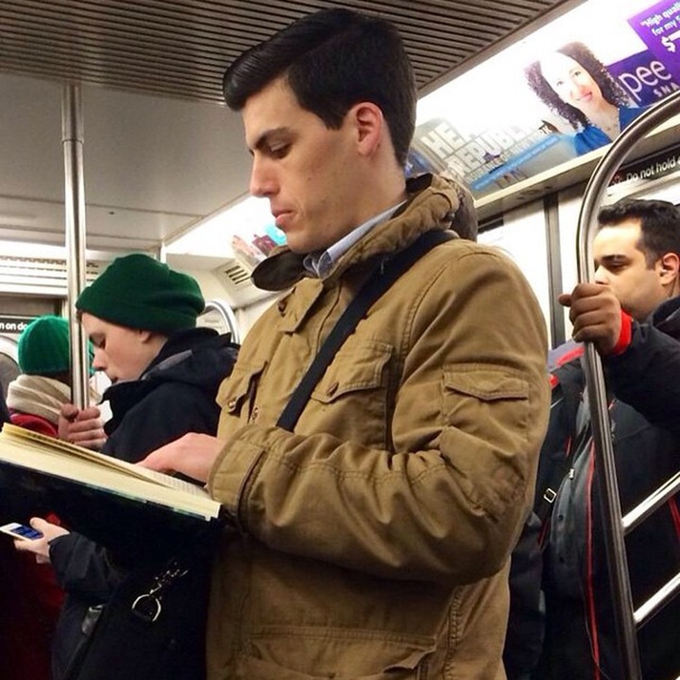 Guapos no metrô de Nova York (Foto: Reprodução/Instagram) — Foto: Glamour