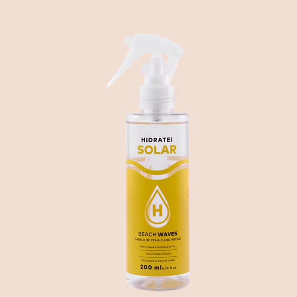 Spray Texturizador Beach Waves, Hidratei Solar (R$ 122,90) — Foto: Divulgação