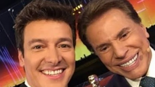 Interpretando Silvio Santos em filme, Rodrigo Faro faz homenagem: "Honra ter conhecido"