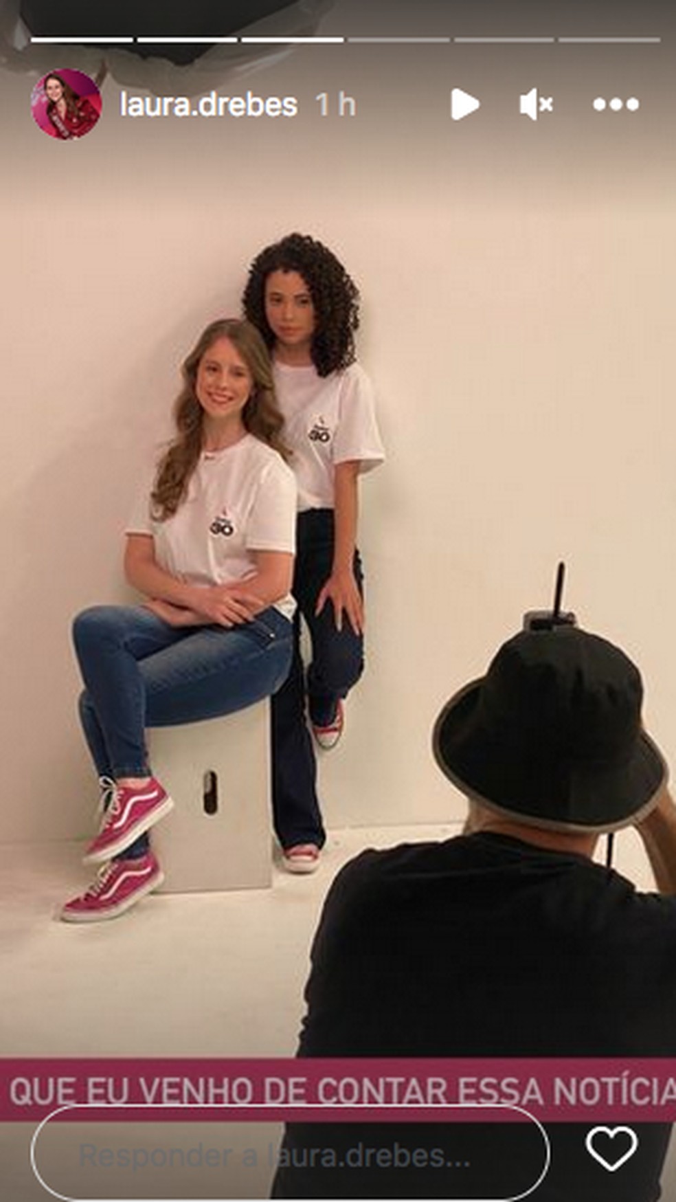 Laura e Camily — Foto: Instagram