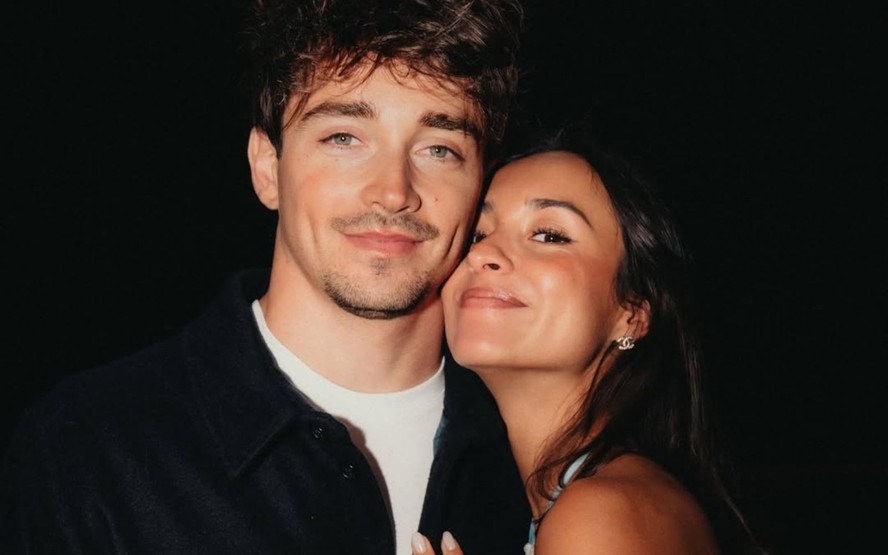 Alexandra e Charles Leclerc