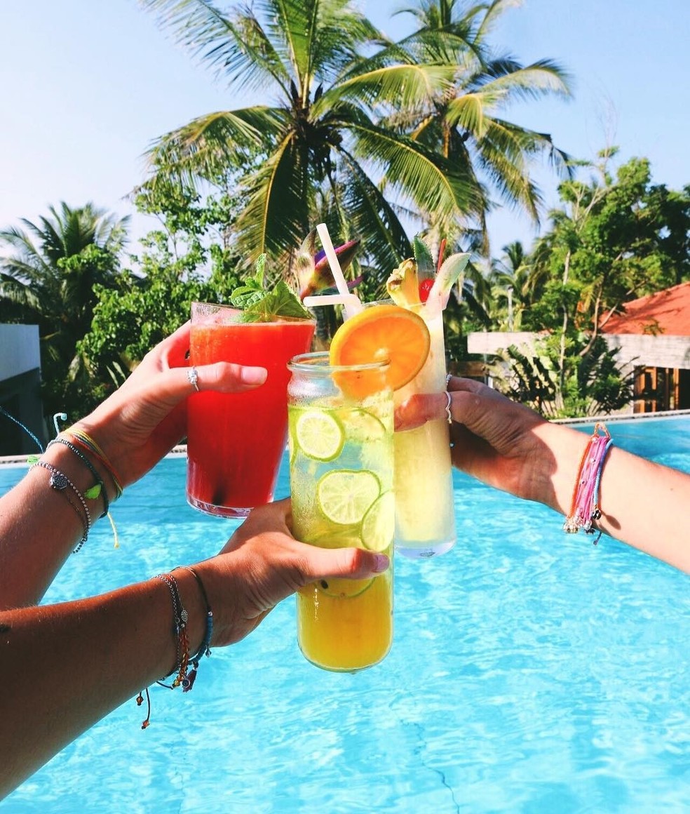 Bons drinks: nem tão bons assim para a saúde (Foto: Instagram/Reprodução) — Foto: Glamour