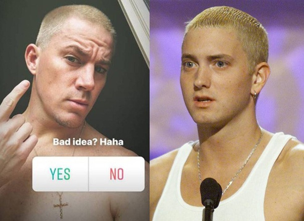 Eminem ou Channing? (Foto: Divulgação) — Foto: Glamour