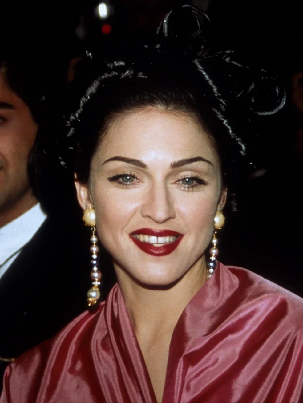 Madonna no Festival de Cannes em 1991 — Foto: Getty Images