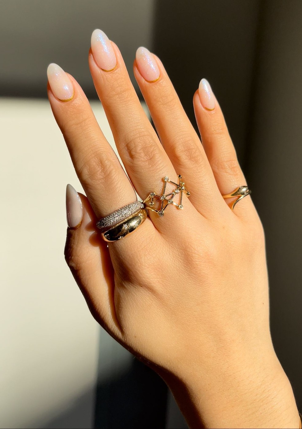 Unhas para o Ano Novo — Foto: Reprodução/ Instagram @amyle.nails