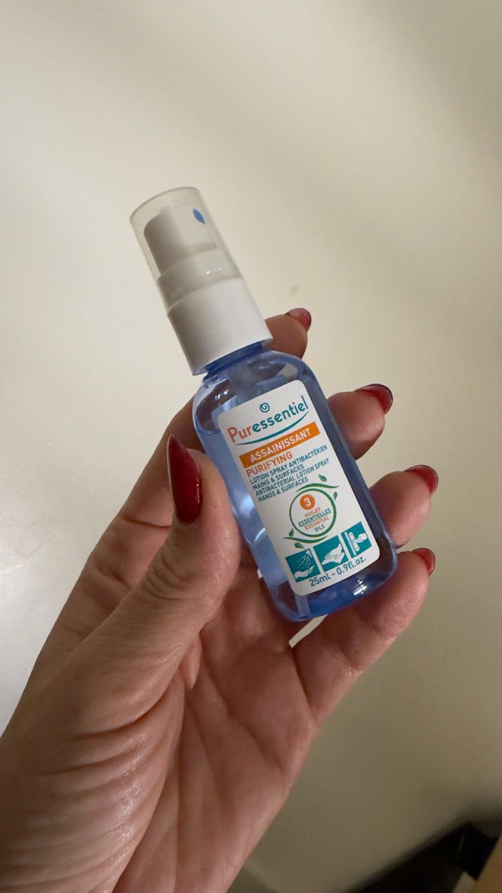Lotion Antibactérien Assainissant, Puressentiel 3,90 € — Foto: Vanessa Rozan