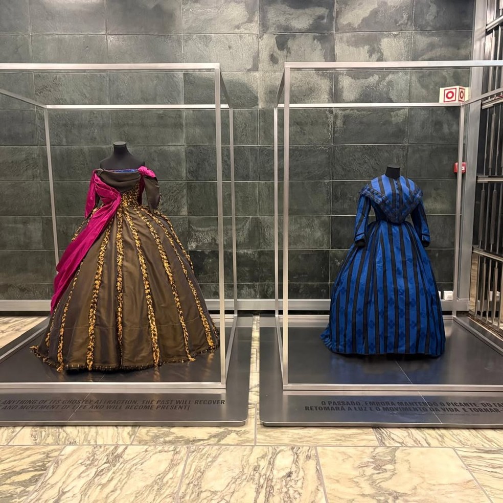 "Vivienne Westwood: O Salto da Tigresa", em exposição no MUDE — Foto: Reprodução/Instagram