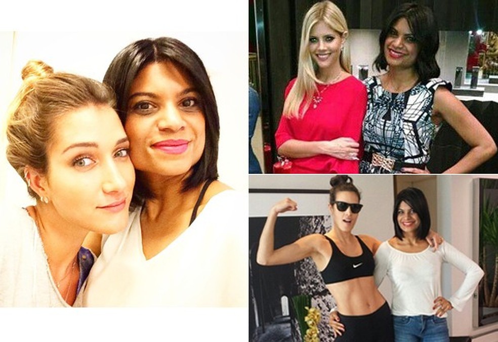 Renata França com Gabi Pugliesi, Lalá Rudge e Cássia Ávila (Foto: Reprodução/Instagram) — Foto: Glamour