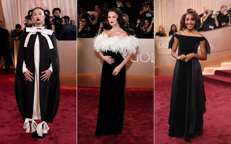 Globo de Ouro 2026: os looks das famosas no tapete vermelho da premiação