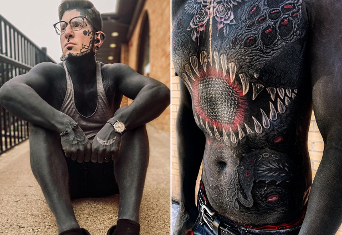 The Canadian has already spent over 1.5 million reais on tattoos and reveals he’s still not satisfied;  see photos |  Tendency