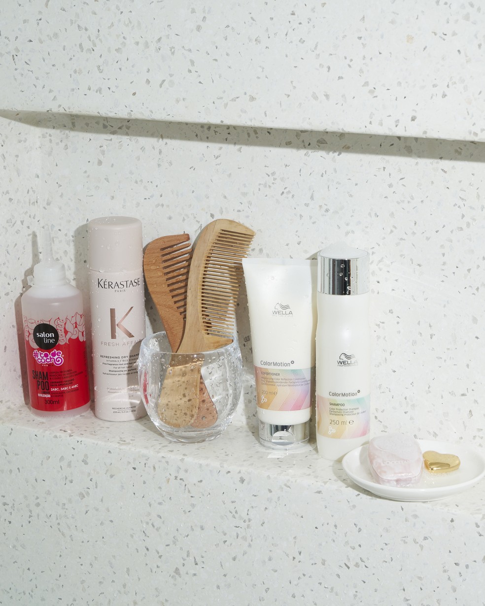 Os melhores shampoos e condicionadores do Prêmio Glamour de Beleza 2022 — Foto: Flávio Melgarejo