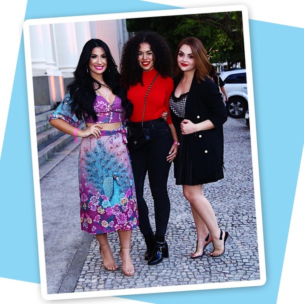 As youtubers Karol Pinheiro, Rayza Nicacio e Bianca Andrade (Foto: Roberto Filho) — Foto: Glamour